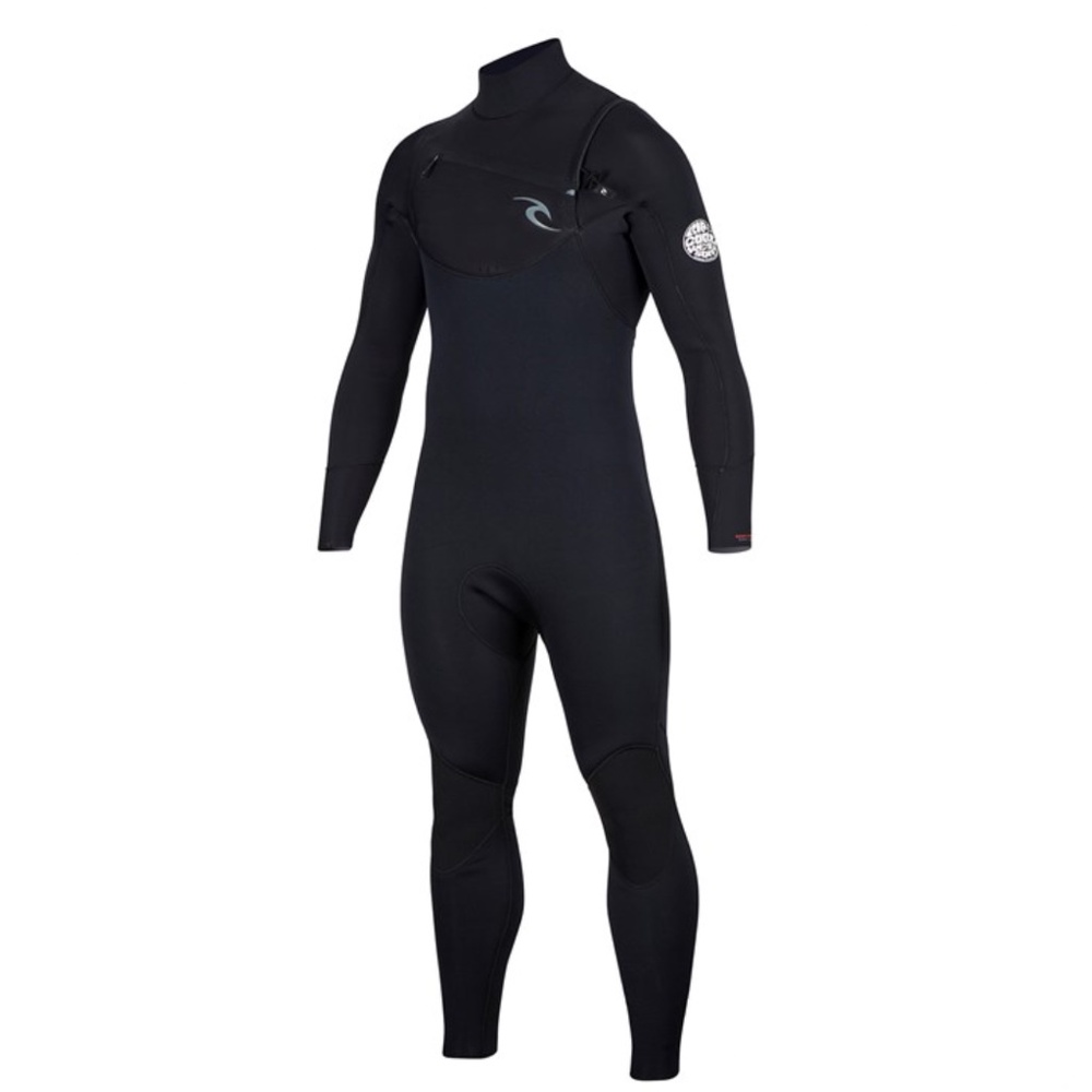 Rip Curl 4​/3 Dawn Patrol Chest Zip Wetsuit Flash lining